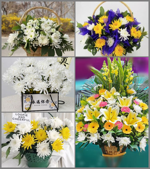 湖南常德津市市白衣镇荷花村白事提篮配送